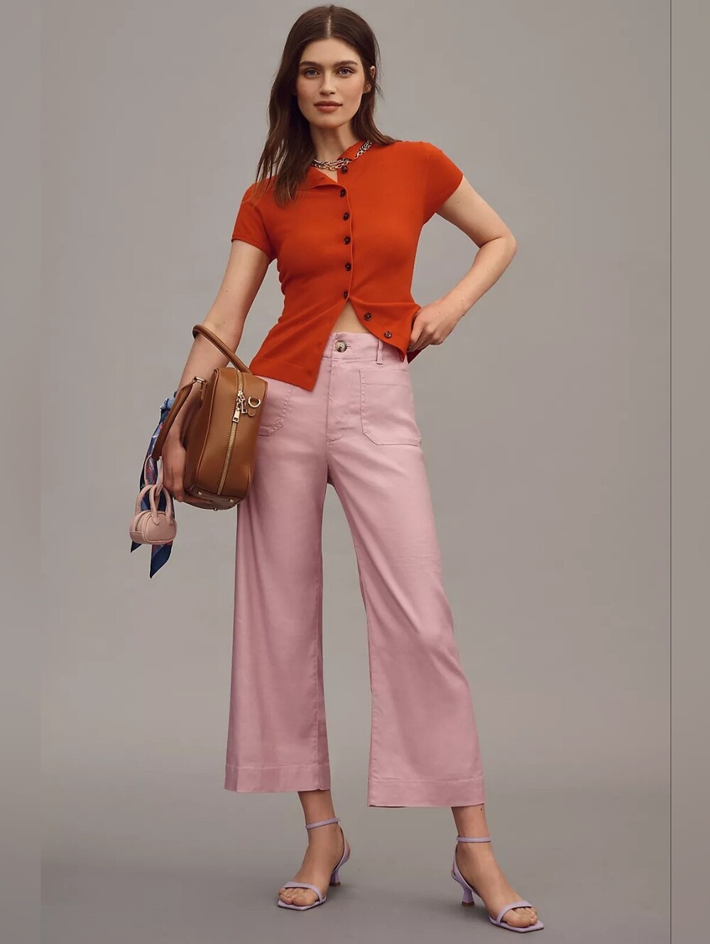 Maeve Colette 29T Wide-Leg Trousers European Linen 29T